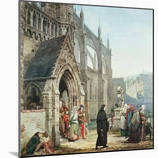 Faust and Marguerite, 1857-Sir Lawrence Alma-Tadema-Mounted Giclee Print