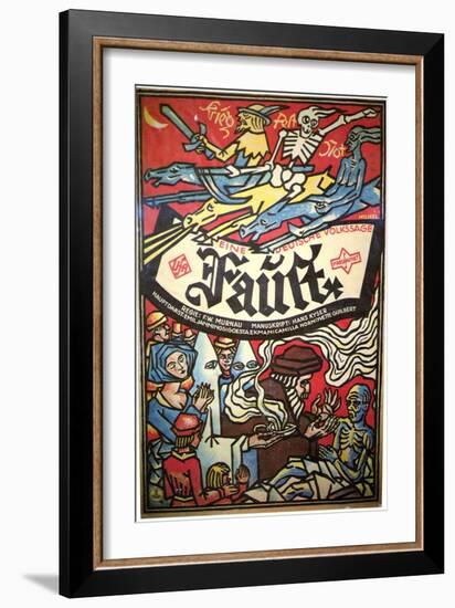 Faust-null-Framed Art Print