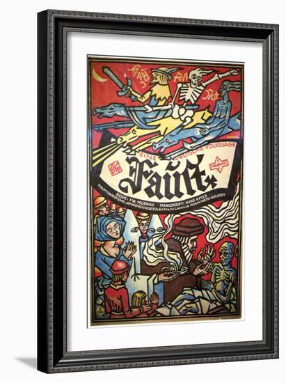 Faust-null-Framed Art Print