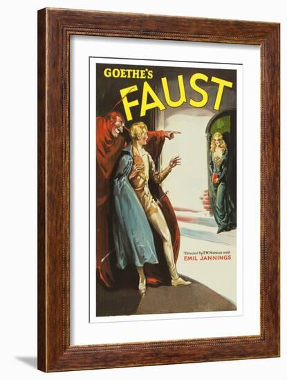 Faust-null-Framed Art Print