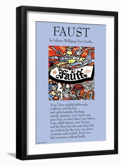 Faust-null-Framed Art Print