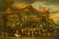 A Trial at Law Among Animals and Pygmies, Unknown-Faustino Bocchi or Boccasi-Giclee Print