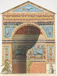 Reproduction of a Fresco Depicting Roman Ships, from the Houses and Monuments of Pompeii-Fausto and Felice Niccolini-Giclee Print