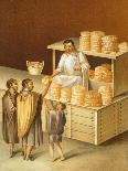 Reproduction of a Fresco Depicting a Baker, from the Houses and Monuments of Pompeii-Fausto and Felice Niccolini-Giclee Print