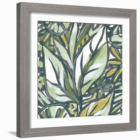 Fauvist Tropical III-June Vess-Framed Art Print