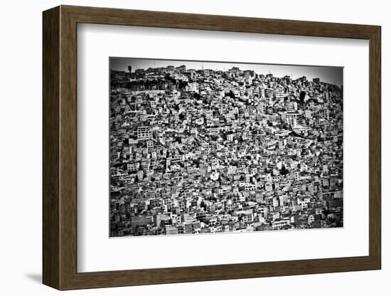 Favela Village in El Alto, La Paz, Bolivia-Joel Alvarez-Framed Photographic Print