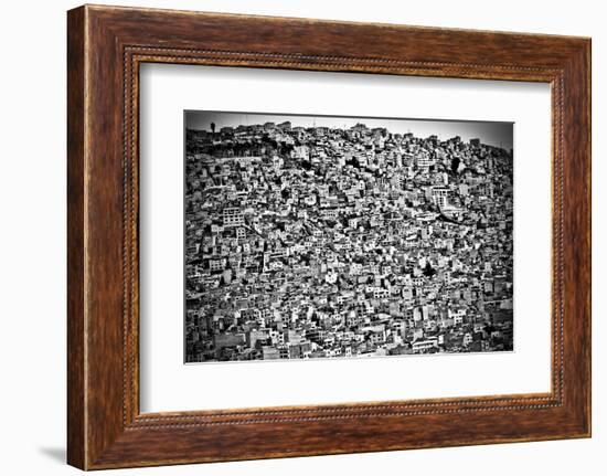 Favela Village in El Alto, La Paz, Bolivia-Joel Alvarez-Framed Photographic Print