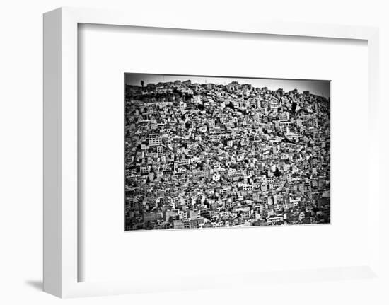 Favela Village in El Alto, La Paz, Bolivia-Joel Alvarez-Framed Photographic Print