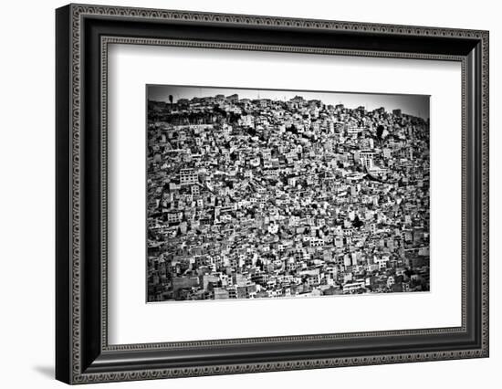 Favela Village in El Alto, La Paz, Bolivia-Joel Alvarez-Framed Photographic Print