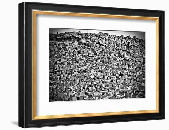 Favela Village in El Alto, La Paz, Bolivia-Joel Alvarez-Framed Photographic Print