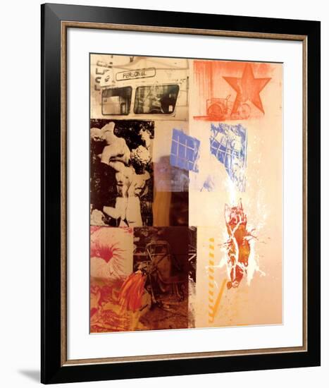 Favor Rites, 1988-Robert Rauschenberg-Framed Art Print