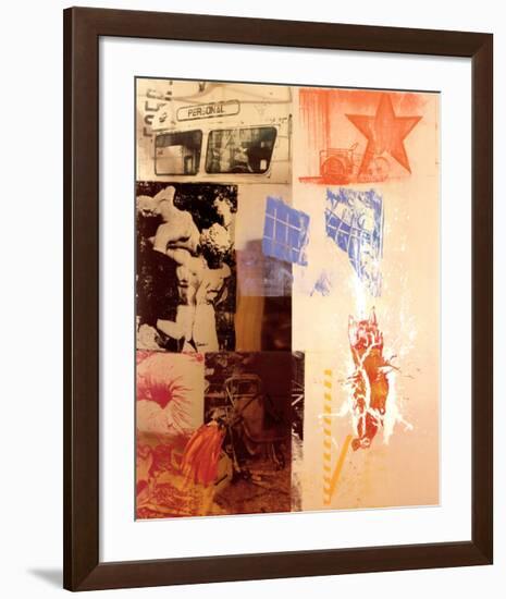 Favor Rites, 1988-Robert Rauschenberg-Framed Art Print