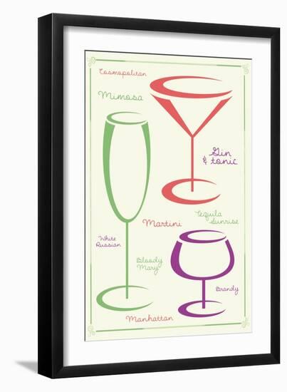 Favorite Drink 2 C-Lauren Gibbons-Framed Art Print