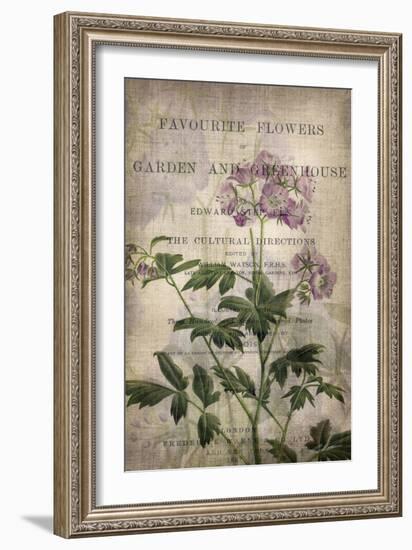 Favorite Flowers IV-John Butler-Framed Art Print