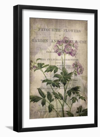 Favorite Flowers IV-John Butler-Framed Art Print