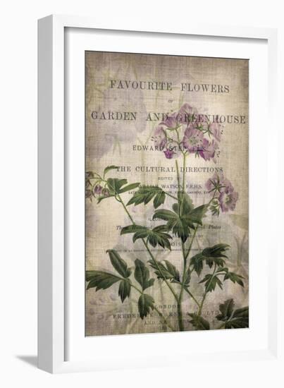 Favorite Flowers IV-John Butler-Framed Art Print