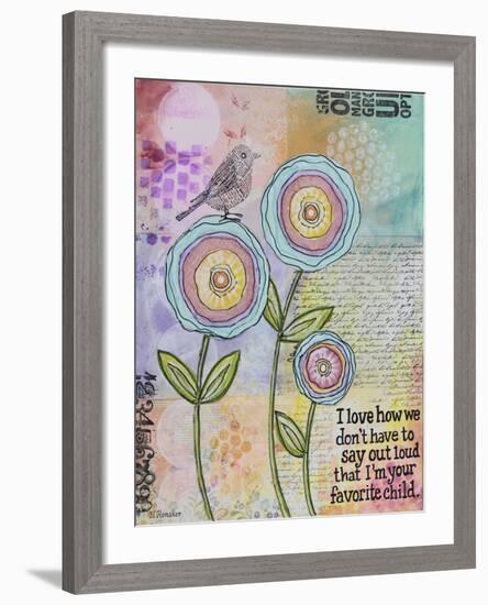 Favorite One-Let Your Art Soar-Framed Giclee Print