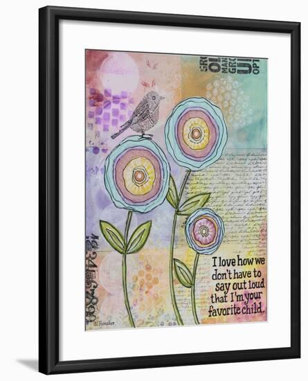 Favorite One-Let Your Art Soar-Framed Giclee Print