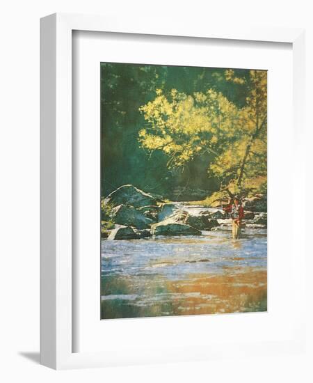 Favorite Pool-unknown Dudash-Framed Art Print