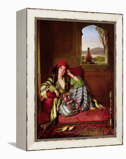 Favourite of the Harem-John Frederick Lewis-Framed Premier Image Canvas
