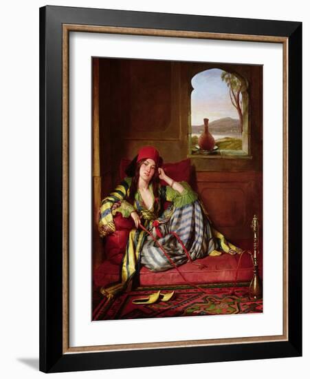 Favourite of the Harem-John Frederick Lewis-Framed Giclee Print