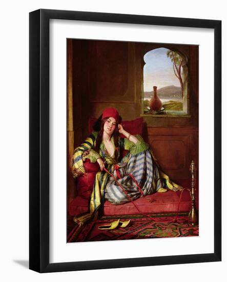 Favourite of the Harem-John Frederick Lewis-Framed Giclee Print