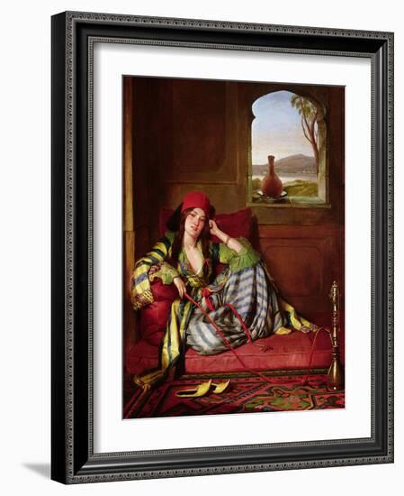 Favourite of the Harem-John Frederick Lewis-Framed Giclee Print