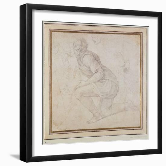 Fawkener Recto-Michelangelo Buonarroti-Framed Giclee Print