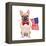 Fawn French Bulldog-Javier Brosch-Framed Premier Image Canvas