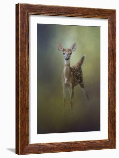 Fawn in the Forest-Jai Johnson-Framed Giclee Print