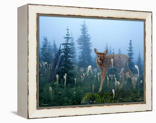 Fawn Memories-Gordon Semmens-Framed Premier Image Canvas