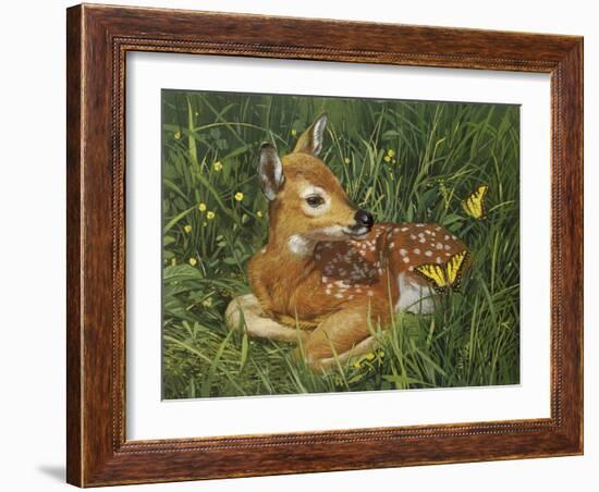 Fawn-William Vanderdasson-Framed Giclee Print