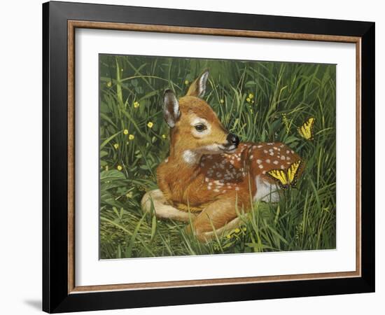 Fawn-William Vanderdasson-Framed Giclee Print