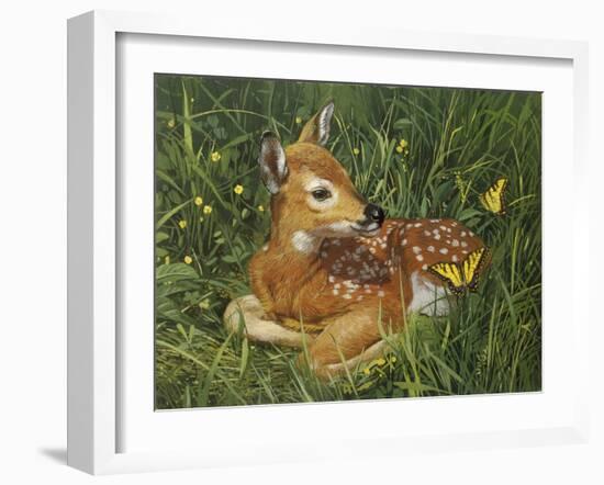 Fawn-William Vanderdasson-Framed Giclee Print