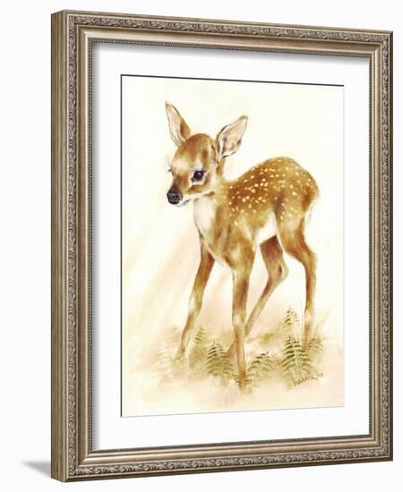 Fawn-Peggy Harris-Framed Giclee Print