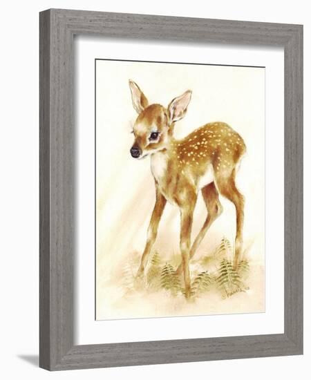 Fawn-Peggy Harris-Framed Giclee Print