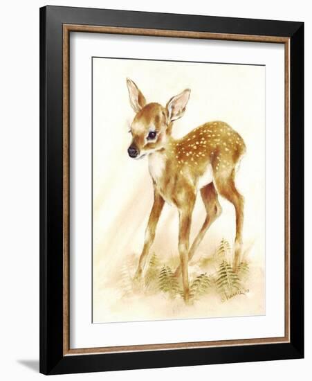 Fawn-Peggy Harris-Framed Giclee Print