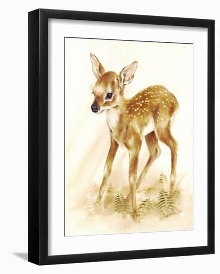 Fawn-Peggy Harris-Framed Giclee Print