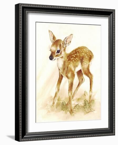 Fawn-Peggy Harris-Framed Giclee Print