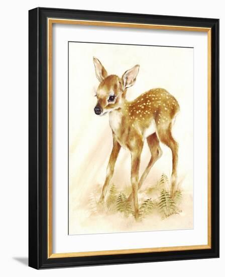 Fawn-Peggy Harris-Framed Giclee Print