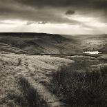 Path and Reservoir Above Lumbutts in Yorkshire. Photographed For 'Remains Of Elmet' by Ted Hughes-Fay Godwin-Giclee Print