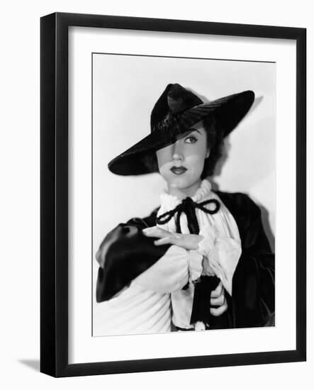 Fay Wray, Ca. Mid-1930s-null-Framed Photo