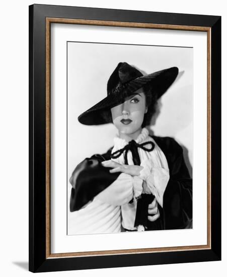 Fay Wray, Ca. Mid-1930s-null-Framed Photo