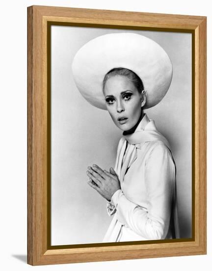 Faye Dunaway, Portraitc.1960s-null-Framed Stretched Canvas