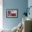 FDNY Truck with American Flag-null-Framed Photo displayed on a wall