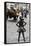 Fearless Girl Wall Street-null-Framed Premier Image Canvas