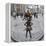 Fearless Girl Wall Street-null-Framed Premier Image Canvas