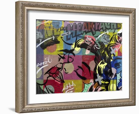 Fearless Heartache-Dan Monteavaro-Framed Giclee Print