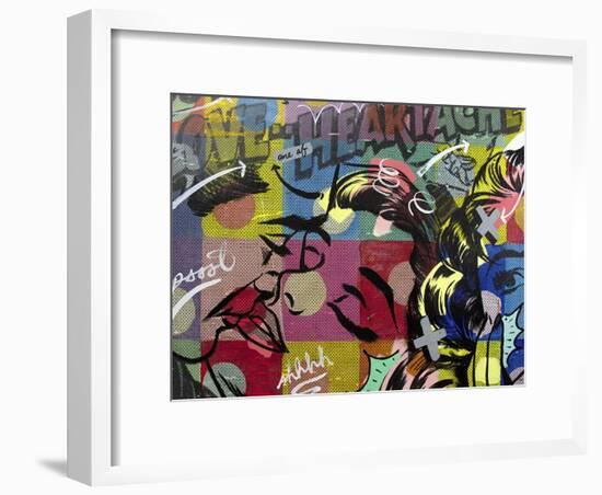 Fearless Heartache-Dan Monteavaro-Framed Giclee Print