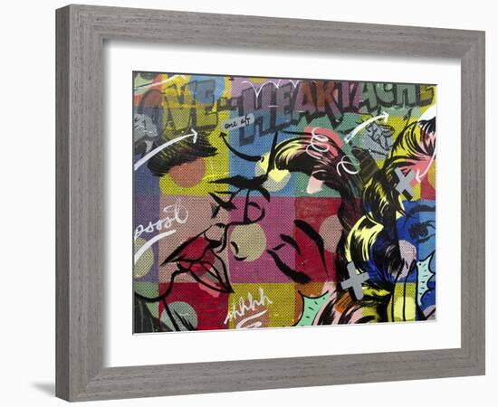 Fearless Heartache-Dan Monteavaro-Framed Premium Giclee Print